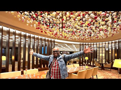 Lounge de primeira classe da Emirates - Terminal ‘A’ do Aeroporto Internacional de Dubai (DBX)