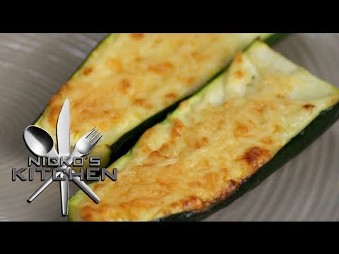 CHEESE ZUCCHINI BOATS - VIDEO RECIPE