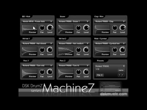 DSK DrumZ MachineZ - Free VST