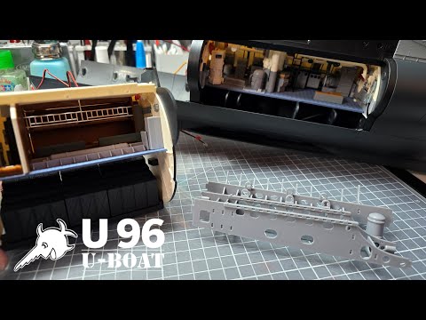 Build the 1:48 Scale U96 U-Boat - Pack 16 - Stages 61-64