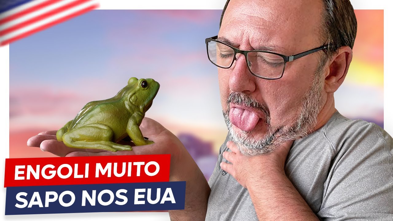 O DIA QUE PAGUEI U$2,300 PRA ENGOLIR 75 SAPOS NOS ESTADOS UNIDOS