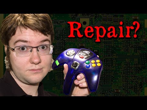 HIGH FREQUENCY N64 Controller Teardown and Analog + Z Trigger Repair