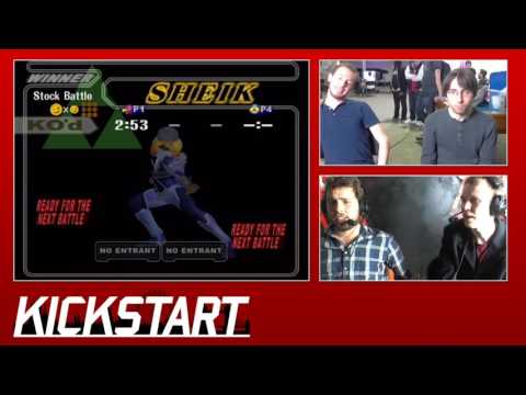 Kickstart 8 Losers Quarters - Dev (Falco,Marth) vs OverTriForce (Sheik)