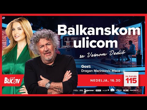 "Beograd je grad koji te sažvaće" - Dragan Marinković Maca u emisiji BALKANSKOM ULICOM - Blic TV