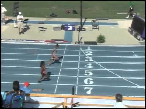 Girls 100m Elementary Heat 4 - New Balance Nationals Outdoor 2013