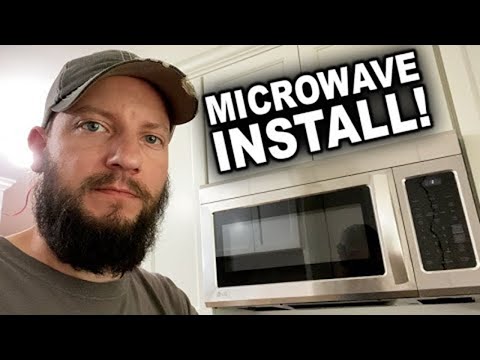 How to Install A Wall Vented Microwave (Over-The-Range)