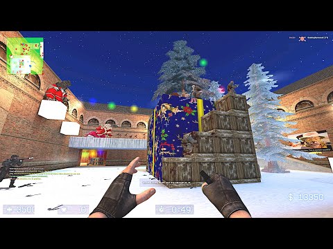 CSS: Zombie Survival Mod - zm_RUSH_XMAS_EH on Elite Hunterz (ALL SECRETS)