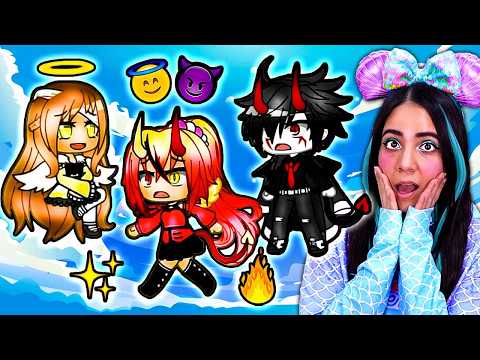 😇😈 The Daughter of an Angel and Satan 2 & 3 😇😈 Gacha Life Mini Love Story Movie Reaction