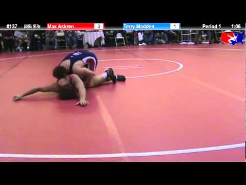 NYAC FS 84 KG / 185 lbs: Max Askren vs. Terry Madden