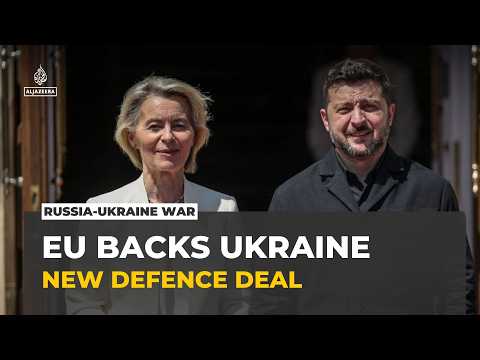 EU launches defence partnership with Ukraine as Russia attacks Odesa