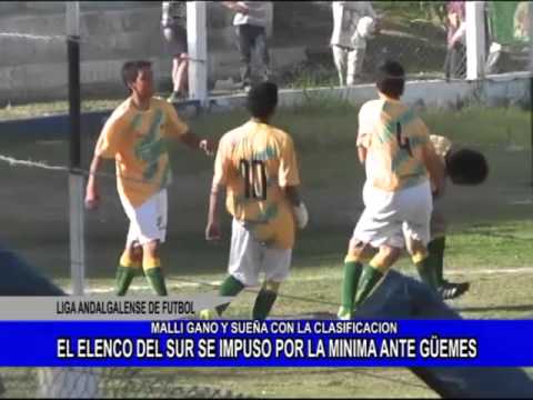 LAF - 6° FECHA - 2° RONDA - GUEMES 0-1 MALLI