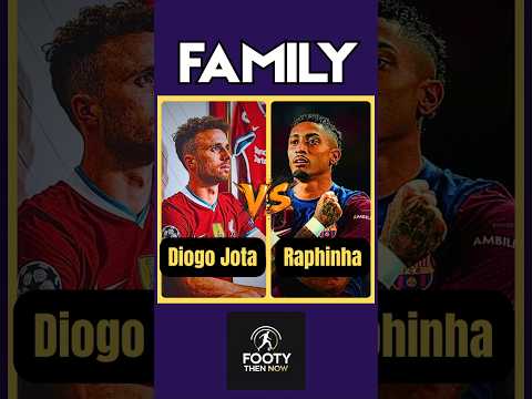 Diogo Jota vs Raphinha All Family Members #diogojota #raphinha #shorts