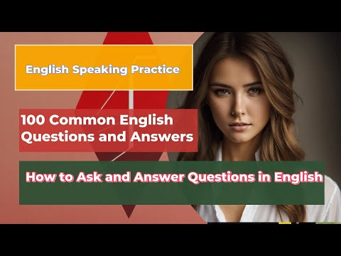 Daily English Conversation (100 Small Talk Questions and Answers ) | English Listening Practice
