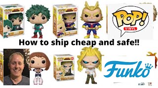 How to safely ship a funko pop as cheap as possible! Ebay, Mercari, Amazon Seller Tips and Tricks!