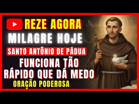 💖 ORAÇÃO PODEROSA PARA UM MILAGRE URGENTE – SANTO ANTÔNIO DE PÁDUA 🙏