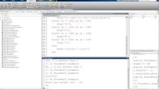 MATLAB Tutorial Lesson #06b:   If Statements