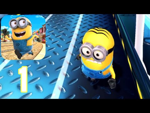 Minion Rush - Gameplay Walkthrough - Part 1 - Chapter 1 (iOS,Android)