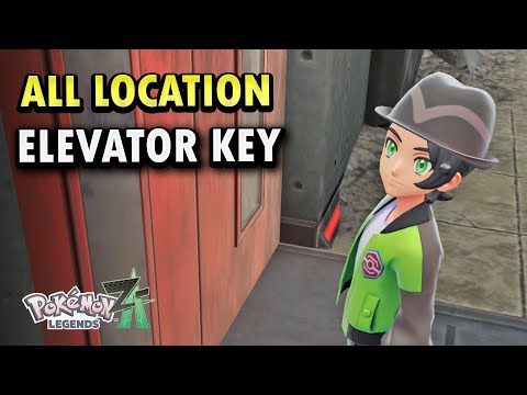 All Location Lab Key Card - Pokemon Legends Z-A
