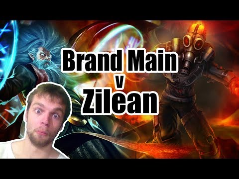 Road to Diamond Brand Mid Main vs Zilean - Season 8 Game play commentary
