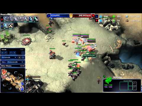 SC2 HotS Progame - [M]Dayshi vs [EG]HuK Game 2