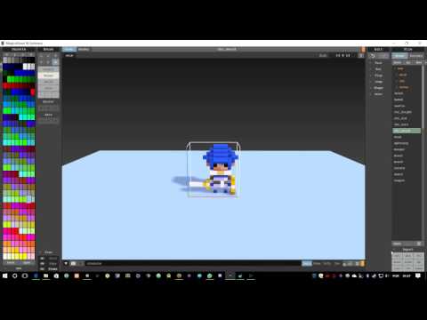 Export from MagicaVoxel to Unity 3D