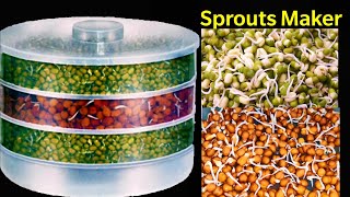 Sprouts Maker -Complete review and How to Use step by step process - Must have item for good diet
