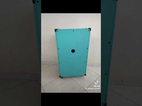 fabricação do gabinete 2x12 guitarra
