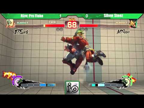 USF4 Tournament RIZE Pro Fluke El Fuerte vs Silver Steez Bison Irish Open 2014