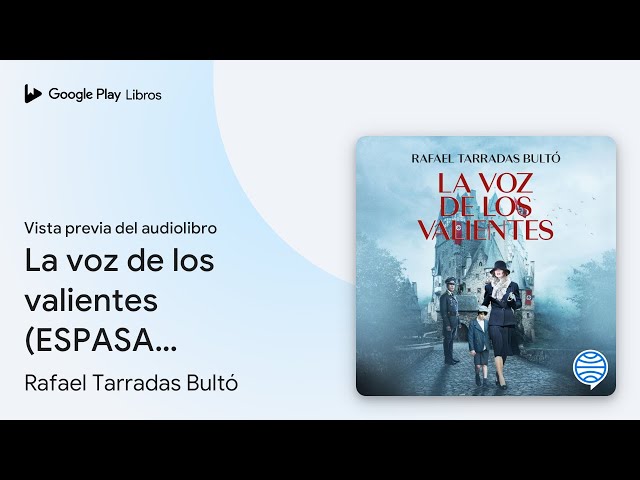 Vídeo relacionado con La voz de los valientes: Edición limitada a precio especial (Colección Especial)