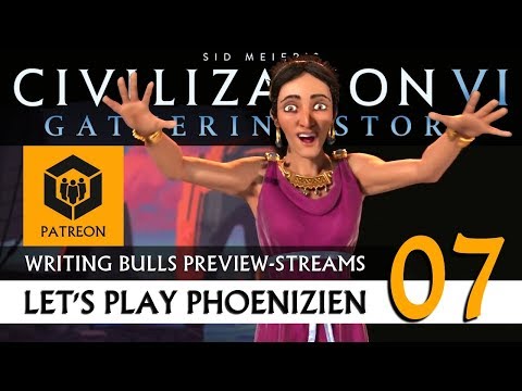 Live Let's Play: Gathering Storm - Phönizier (07) | Civilization VI