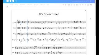 It&#39;s Showtime! - Sheet music - Toby Fox