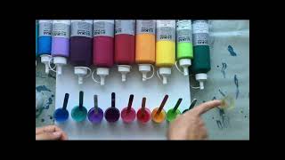 Acrylic Pouring Spezielle Blasen   Special Cells   Veronika Mikalova ft Lukas Cryl Studio