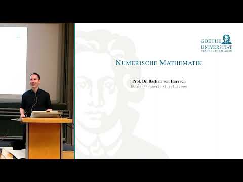 Num 01a - Numerical Mathematics (Introduction to Numerics)