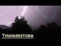 Midnight Storm Bliss ️ Heavy Thunder Rain For Peaceful Sleep
