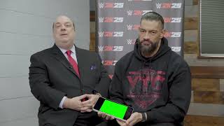 Paul Heyman "some really bad internet memes" green screen