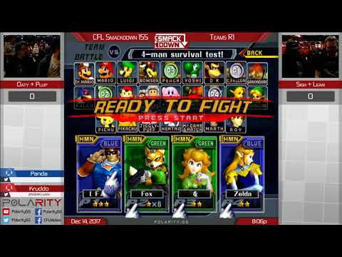 CFL Smackdown 155 Melee - Oaty + Plup vs Sigh + Lean - Doubles