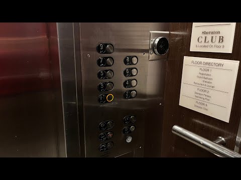 Modded Dover Traction Elevators at Sheraton by Marriott Pittsburgh Airport, Moon Township, PA
