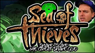 The Great Snake God Overlooking The Beach  -Snake Island Riddle