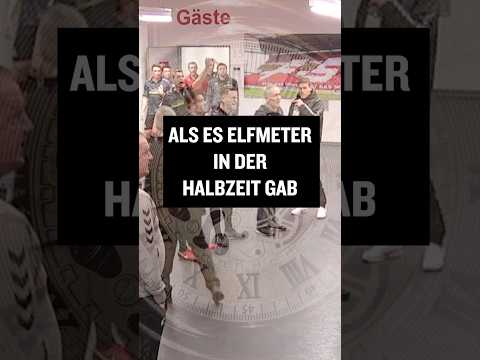 Wisst ihr noch als es Elfmeter in der Halbzeitpause gab? #shorts