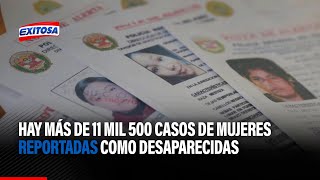 🔴🔵Diana Portal: Hay más de 11 mil 500 casos de mujeres reportadas como desaparec