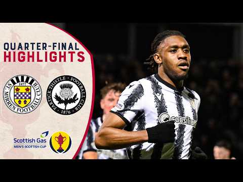 FC Saint Mirren Paisley 2-1 FC Partick Thistle Gla...