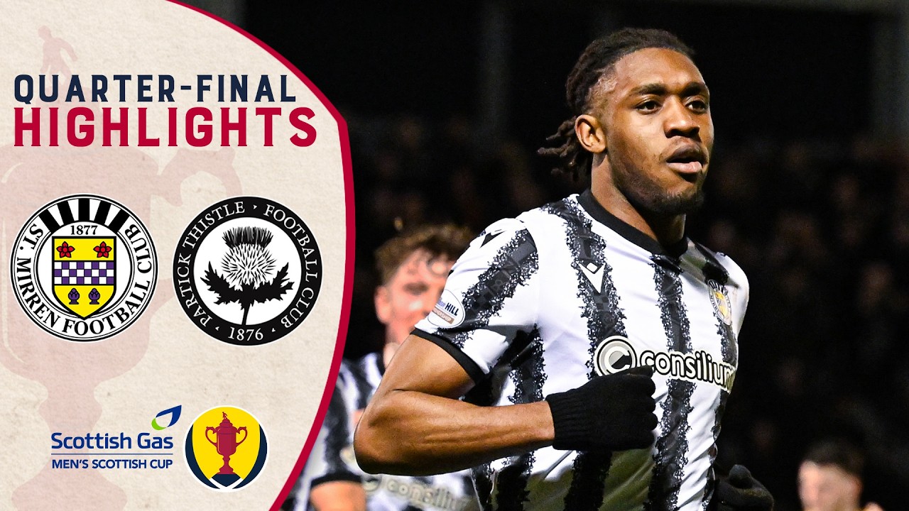 St. Mirren vs Partick Thistle Highlights