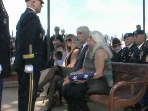 CSM Basil L. Plumley is laid to rest on Fort Benning