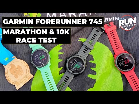 Garmin Forerunner 745: Marathon and 10k race test from 3 runners