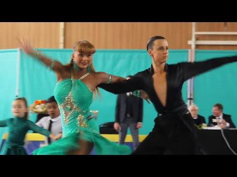 Maksym BIELAKOV & Christilla ALLIOT - Compétition Nationale Reims 2023, Open Jeunes Latine, Samba