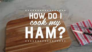 How do I warm my HoneyBaked Ham?