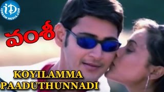Koyilamma Paaduthunnadi Video Song | Vamsi Movie | Mahesh Babu, Namrata Shirodkar | Mani Sharma