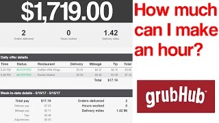 GrubHub Delivery Driver - I had a good night!