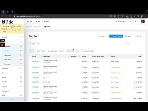 Fitur Menampilkan Sisa Tagihan di Menu Tagihan Penjualan dan Pembelian