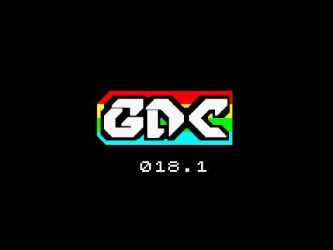 GDC Slideshow (2018) - GDC demo for ZX Spectrum for Speccy.pl 2018.1 party